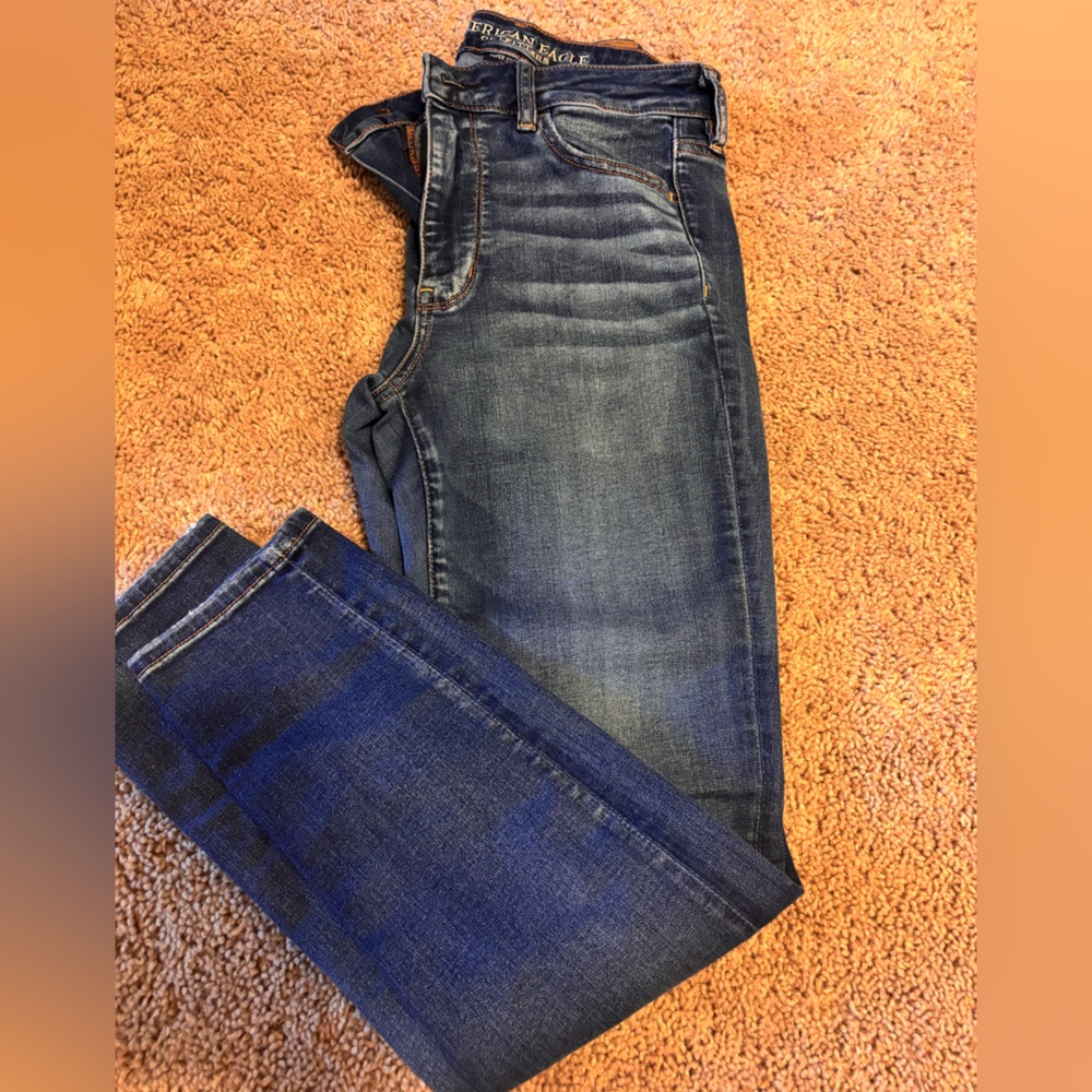 American Eagle Super Stretch Classic Blue Women's Jeans